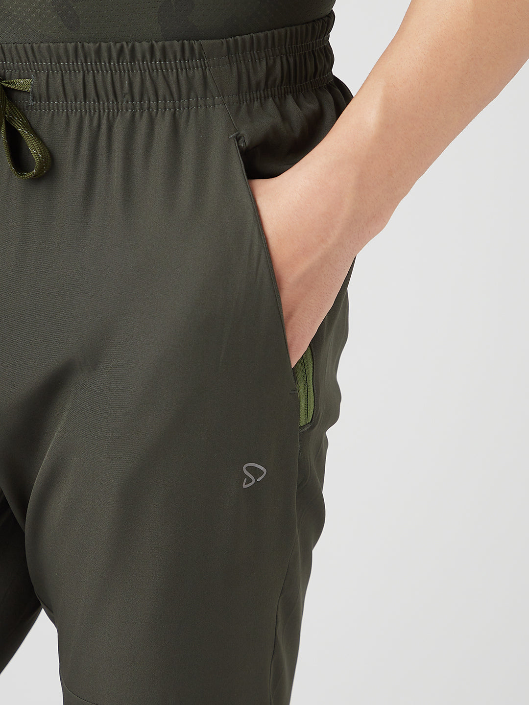 Sporto Men's Instacool Ultra Lite Track Pant - Olive