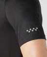 Instacool Printed Jersey Tee - Black