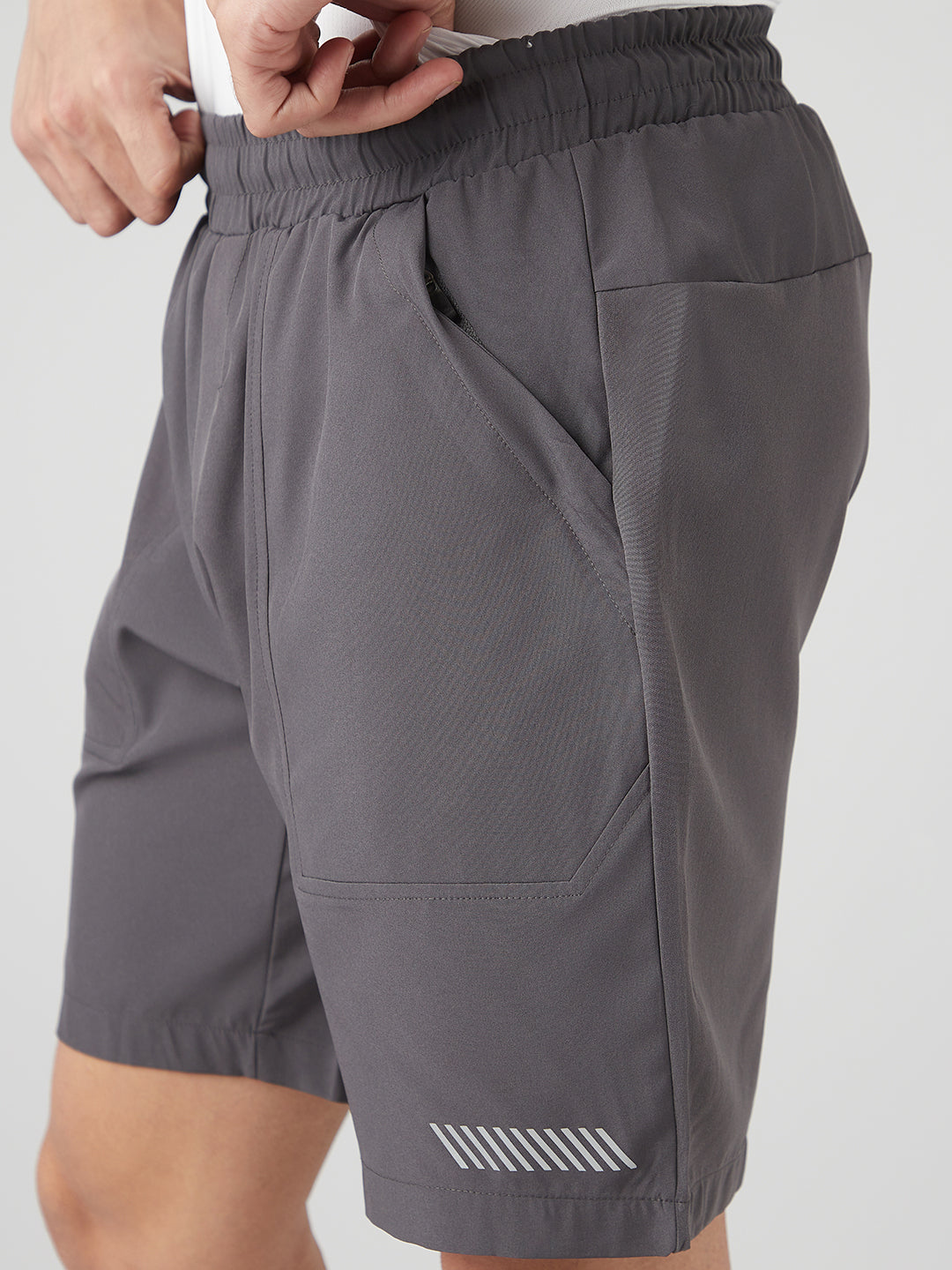 Sporto Men's Ultra Light Shorts Dry fit Bermuda Shorts - Charcoal