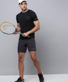 Sporto Men's Insta cool Solid Jersey tee - Black