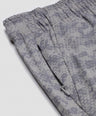 Sporto Men's Techno Printed Dry Fit Bermuda Short - Grey