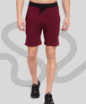 Sporto Men's Lounge Shorts - Burgundy