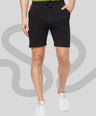 Sporto Men's Casual Lounge Shorts - Black