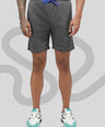 Sporto Men's Gym Athletic Bermuda Shorts - Grey