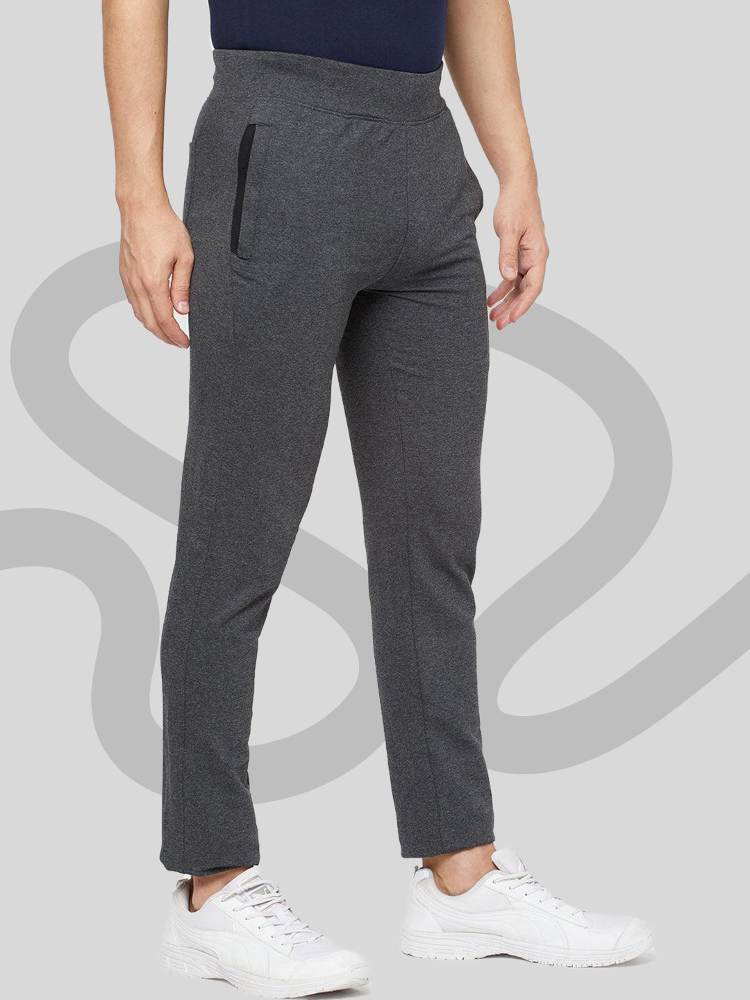 Slim Fit Terry Knit Fabric Track pant