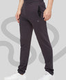 Sporto Men's Terry Knit Charcoal Track pant