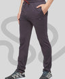Jersey Knit Charcoal Track pant
