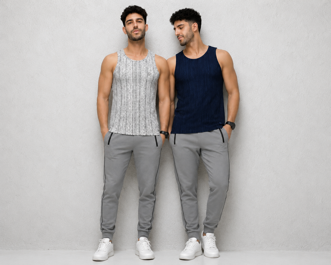 InstaCool Combo Muscle Vest Anti odour and Moisture Wicking 2pcs