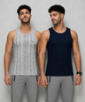 InstaCool Combo Muscle Vest Anti odour and Moisture Wicking 2pcs