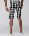 Sporto Men's Checkered Cotton Capri Shorts