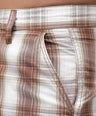 Sporto Men's Checkered Cotton Capri Shorts