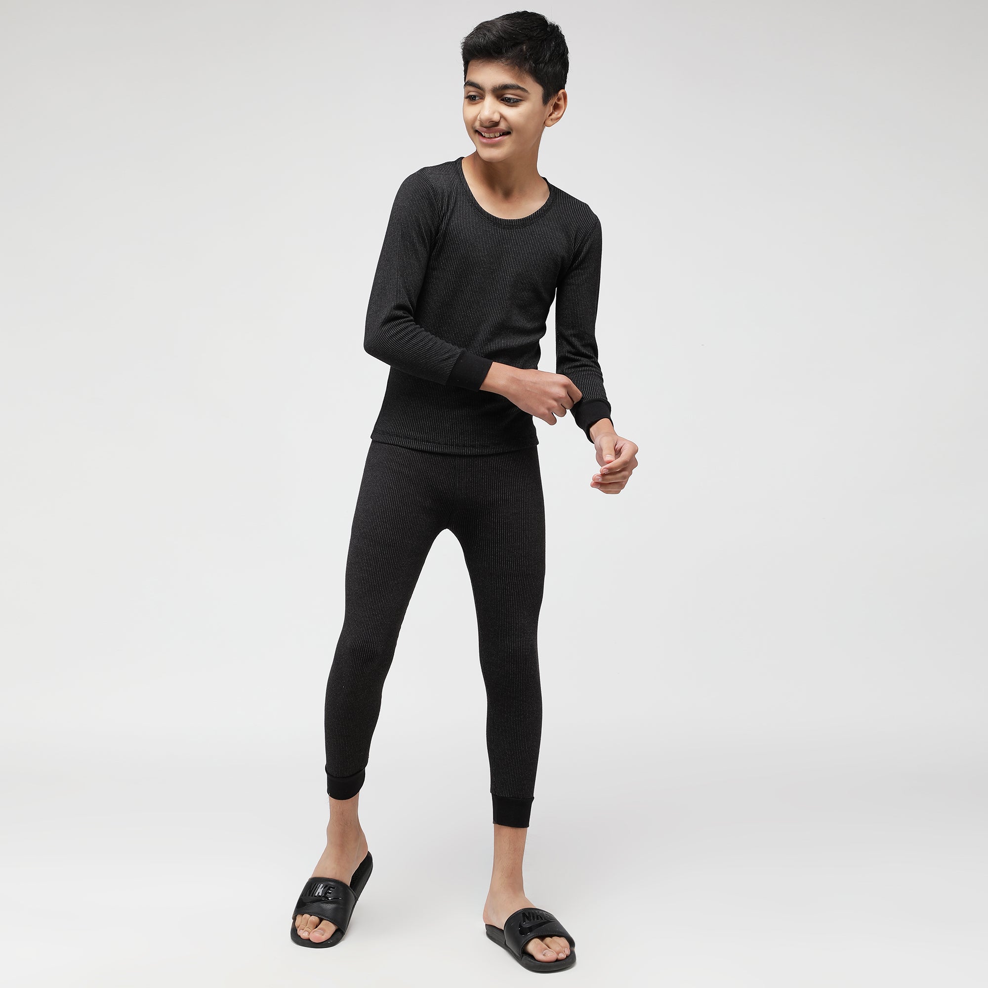 Macho Sporto Kids Ultima Black Thermal trouser