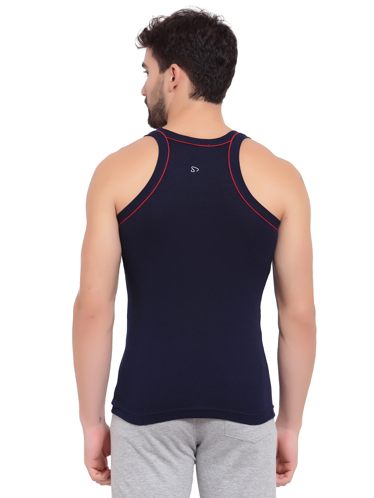 Sporto Men's Gym Vest in Navy