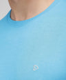 Sporto Men's Round Neck Cotton Tee Pack of - 3 (Pink + Ocean + Mimosa)