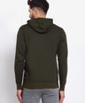 Sporto Men's Hoodie Sweatshirt - Olive Jaspe
