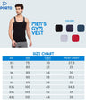 Sporto Mens Round Neck Solid Gym Vest Super Soft Cotton Pack Of 2