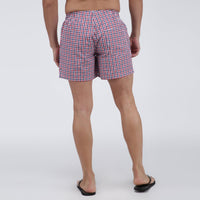 Sporto Men's Checkered Boxer Shorts (Pack Of 2) - Multi Color
