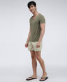 Sporto Men's Checkered Boxer Shorts (Pack Of 2) - White & Green