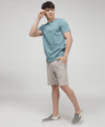 Round Neck Fluyid Cotton Rich, Solid Colour T-shirt Pack of 2