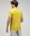 Sporto Men's Fluid Cotton Round Neck T-shirt - Lime Yellow