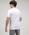 Men's Solid Round Neck Half Sleeve T-Shirt - White