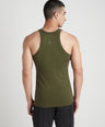 Men's Gym Vest for Men | 100% Cotton Sleeveless Ribbed Gym Vest – Contrast Shoulder Panel & Piping | Pack of 2 (Assorted Colours) | Style 814