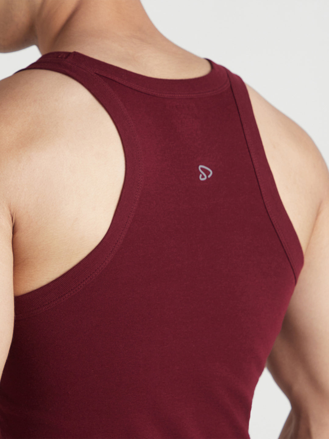 Men's Gym Vest for Men | 100% Cotton Sleeveless Ribbed Gym Vest – Contrast Shoulder Panel & Piping | Pack of 2 (Assorted Colours) | Style 814