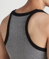 Men's Gym Vest for Men | 100% Cotton Sleeveless Ribbed Gym Vest – Side Contrast Panel | Pack of 2 (Assorted Colours) | Style 744