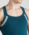 Men's Gym Vest for Men | 100% Cotton Sleeveless Ribbed Gym Vest – Armhole Contrast Panel | Pack of 3 (Assorted Colours) | Style 755