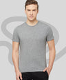 Sporto Men's Athletic Jersey Quick Dry T-Shirt - Grey Mélange