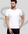 Sporto Men's Athletic Jersey Quick Dry T-Shirt - White