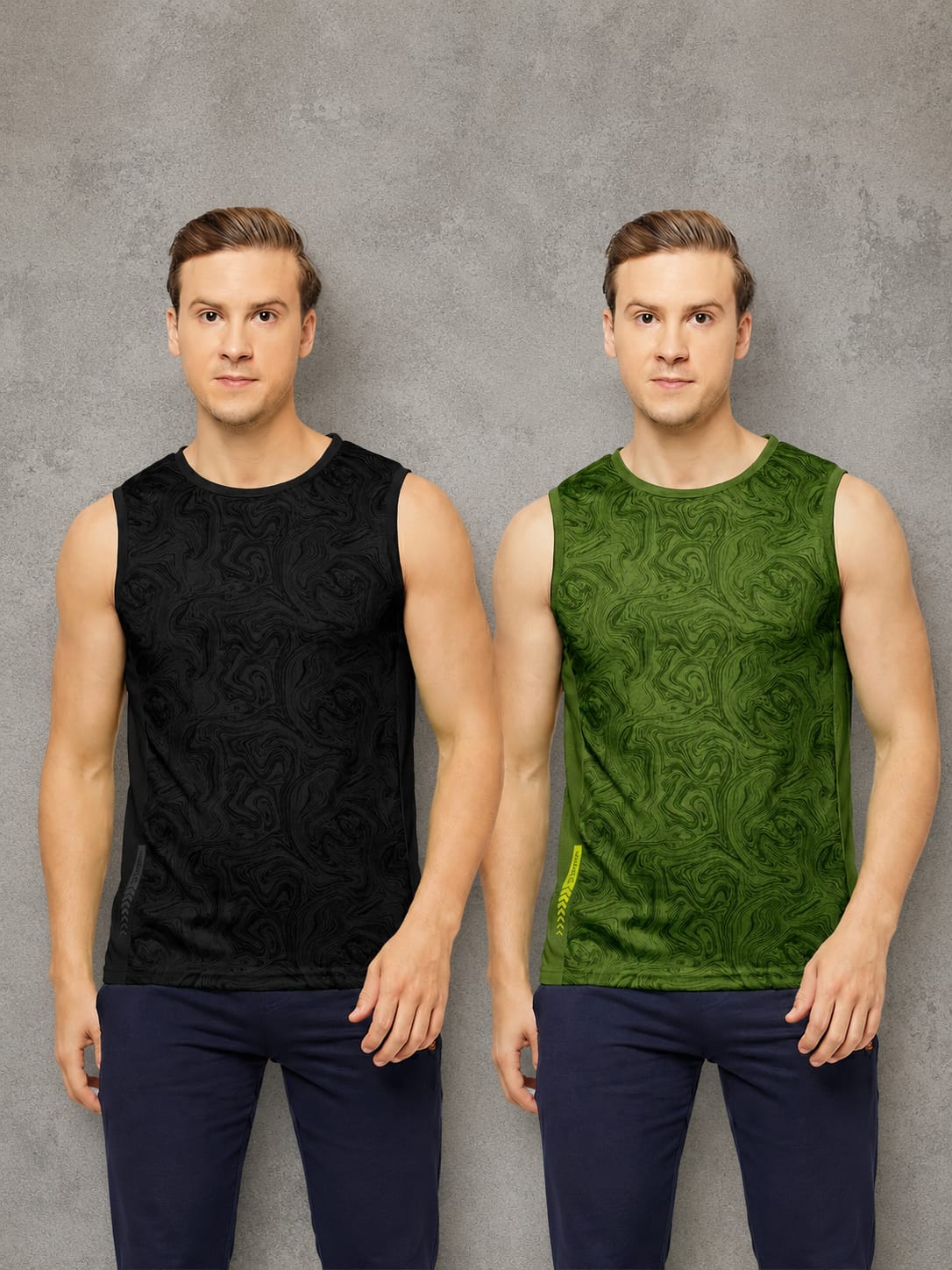 InstaCool Combo Muscle Vest Anti odour and Moisture Wicking