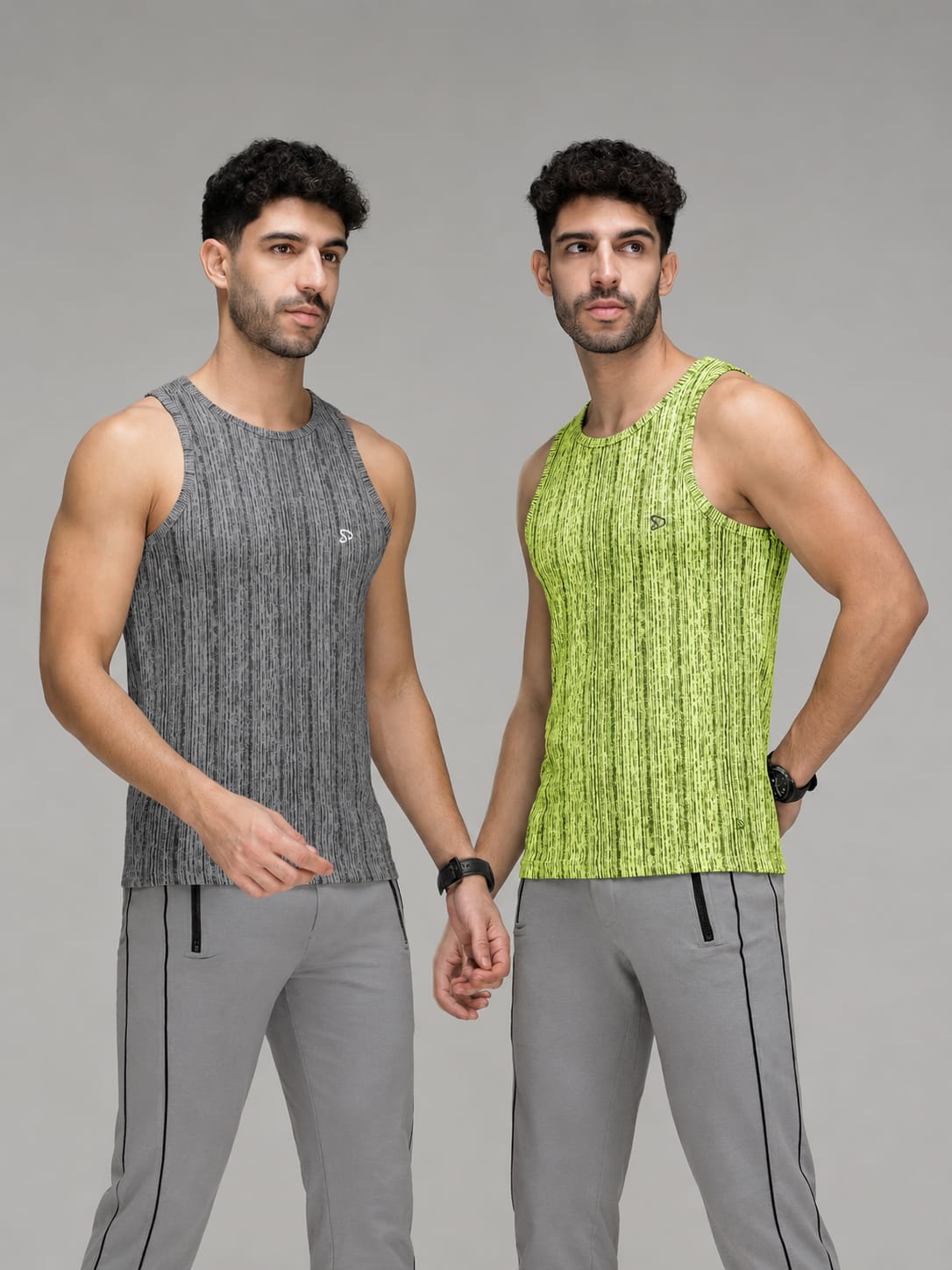 InstaCool Combo Muscle Vest Anti odour and Moisture Wicking 2pcs