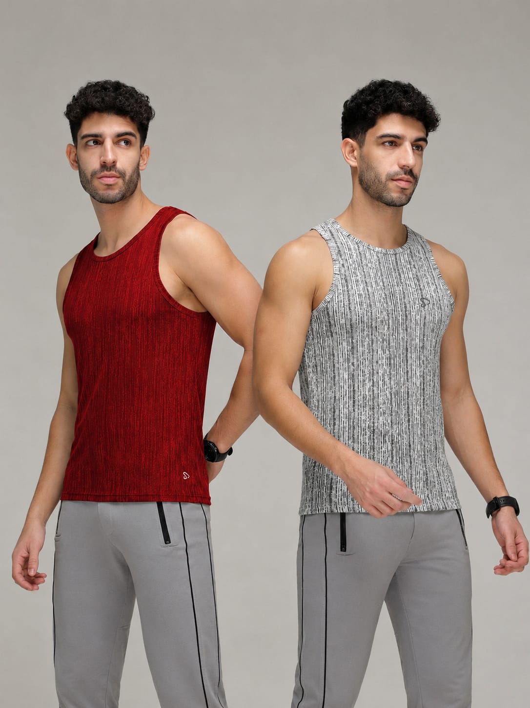 InstaCool Combo Muscle Vest Anti odour and Moisture Wicking 2pcs