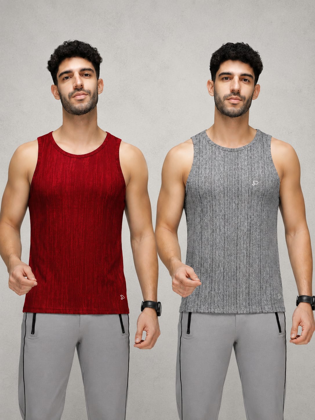 InstaCool Combo Muscle Vest Anti odour and Moisture Wicking 2pcs