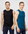 InstaCool Combo Muscle Vest Anti odour and Moisture Wicking