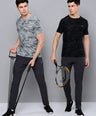 Instacool Printed Jersey Tee with Side Mesh - Combo