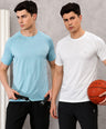 Instacool Printed Jersey Round Neck Tee - Combo
