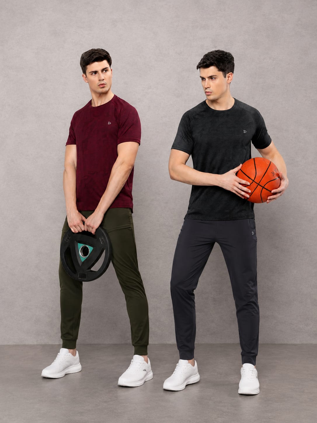 Instacool Printed Jersey Round Neck Tee - Combo