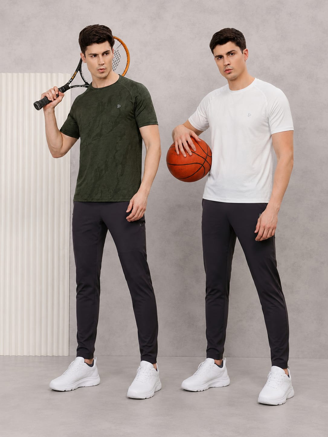 Instacool Printed Jersey Round Neck Tee - Combo