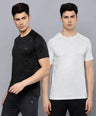 Instacool Printed Jersey Round Neck Tee - Combo