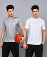 Combo Instacool Printed Round Neck Tee
