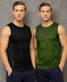 InstaCool Combo Muscle Vest Anti odour and Moisture Wicking