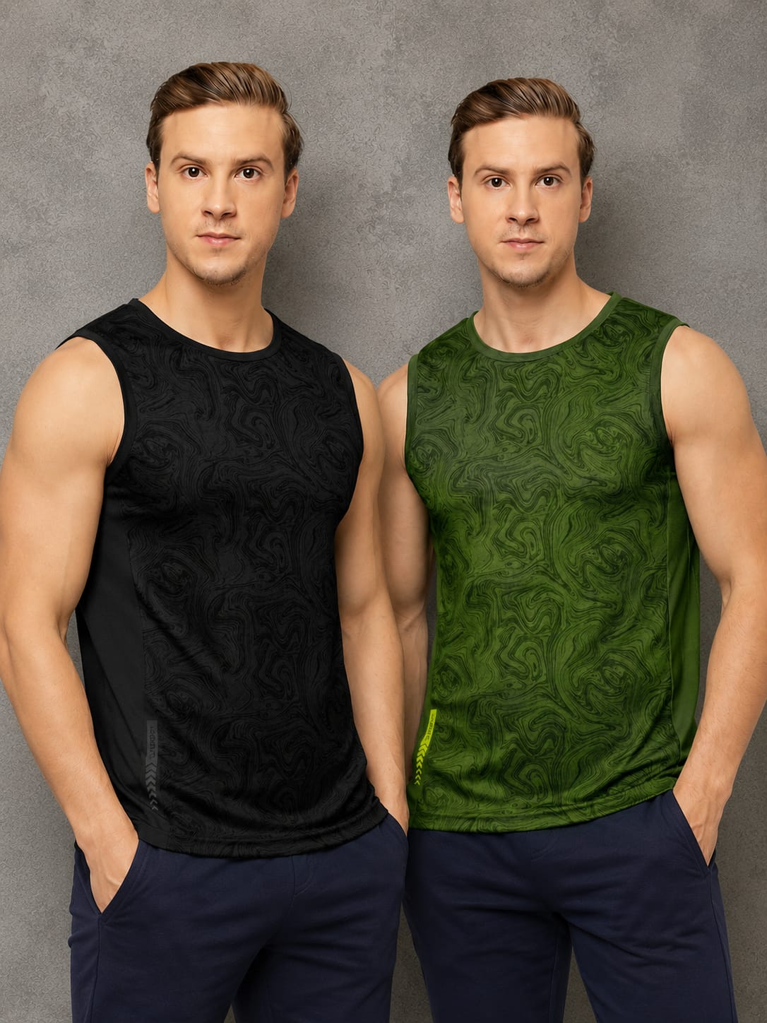 InstaCool Combo Muscle Vest Anti odour and Moisture Wicking