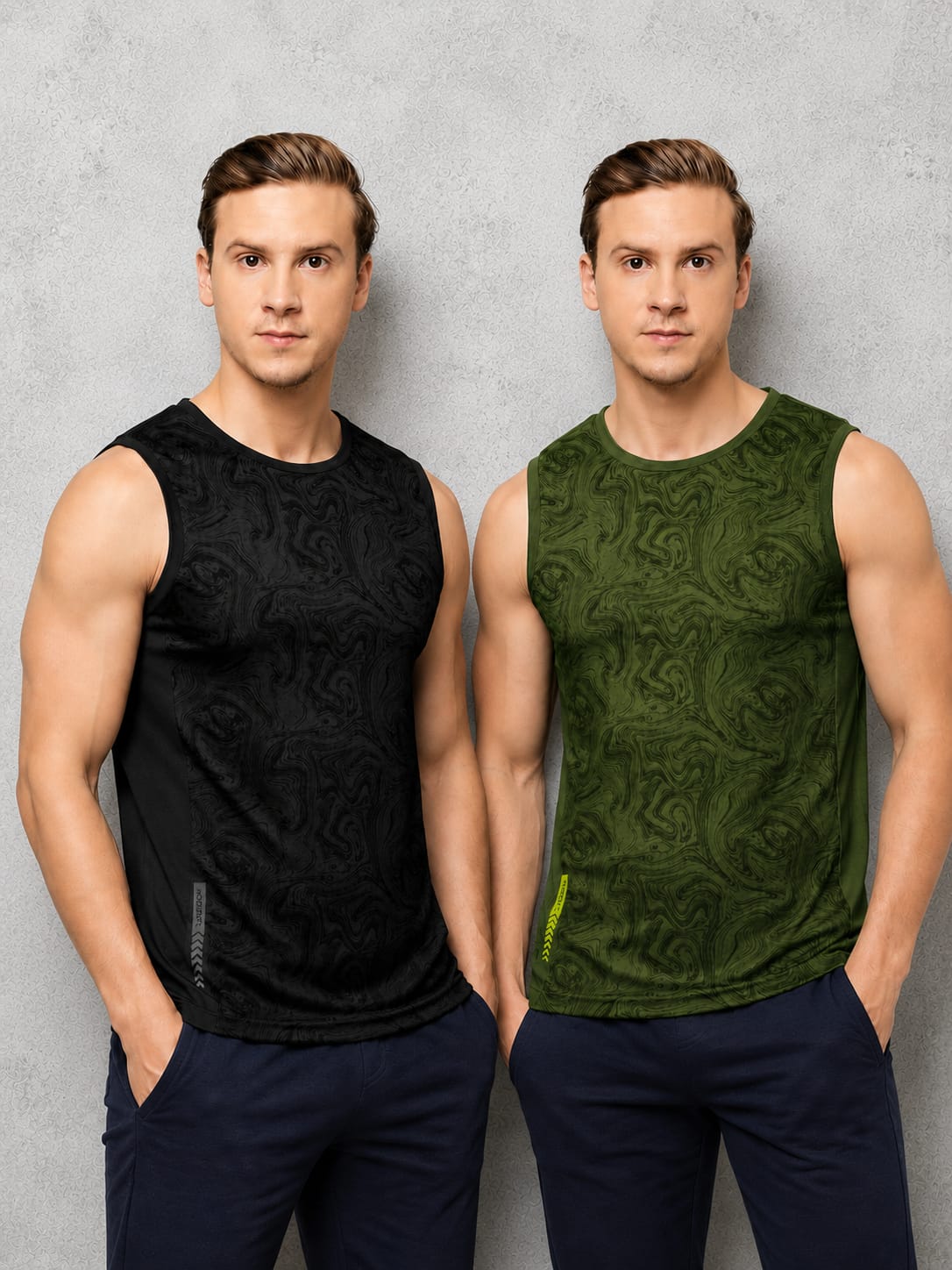 InstaCool Combo Muscle Vest Anti odour and Moisture Wicking