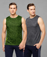 InstaCool Combo Muscle Vest Anti odour and Moisture Wicking