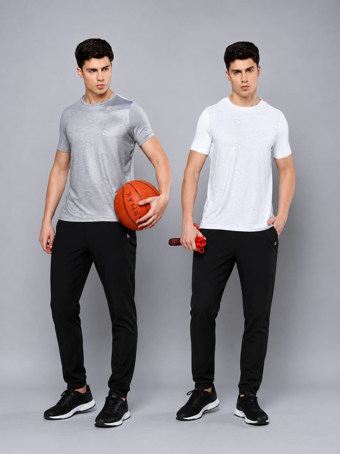 Combo Instacool Printed Round Neck Tee