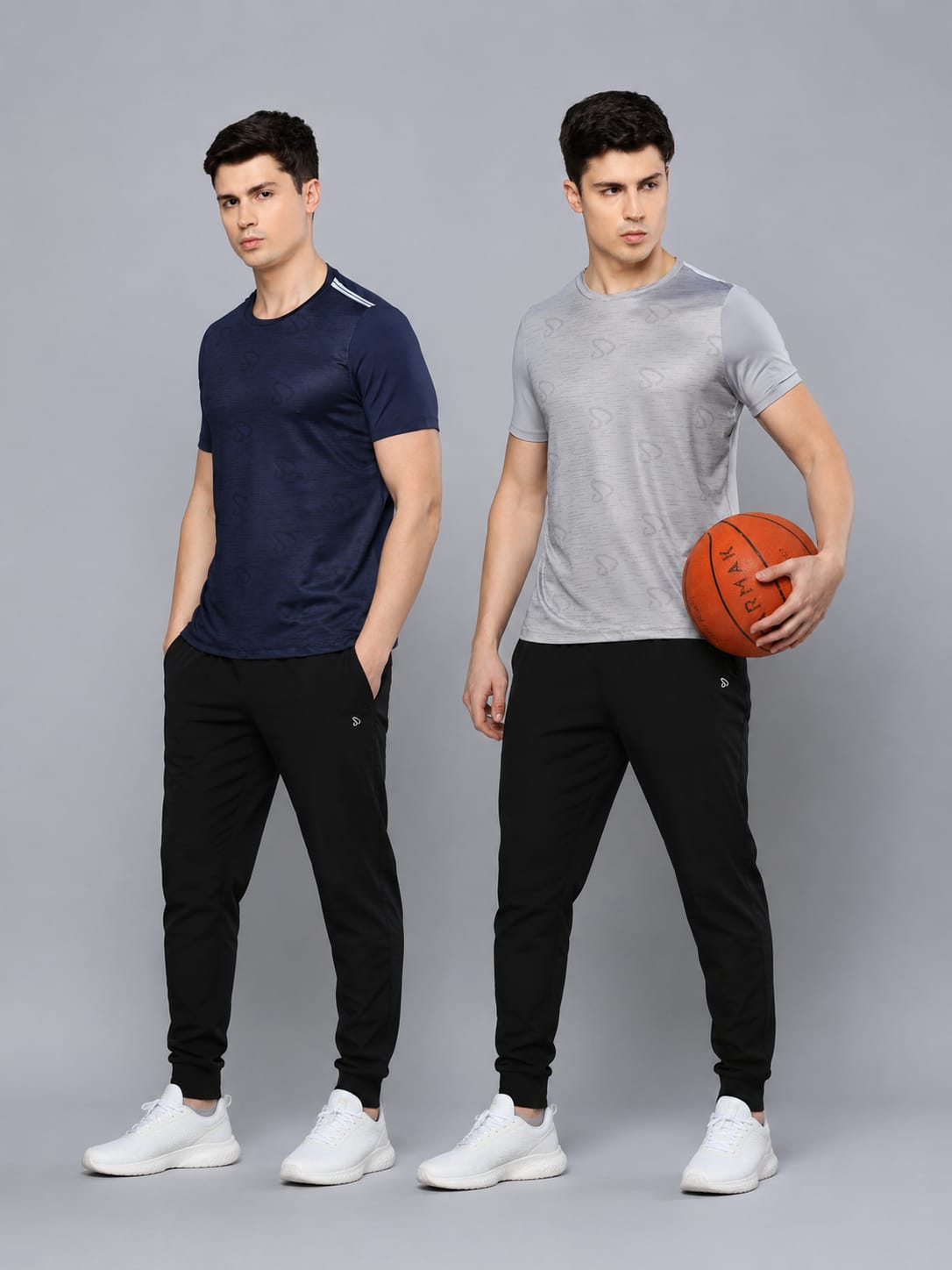 Combo Instacool Printed Round Neck Tee