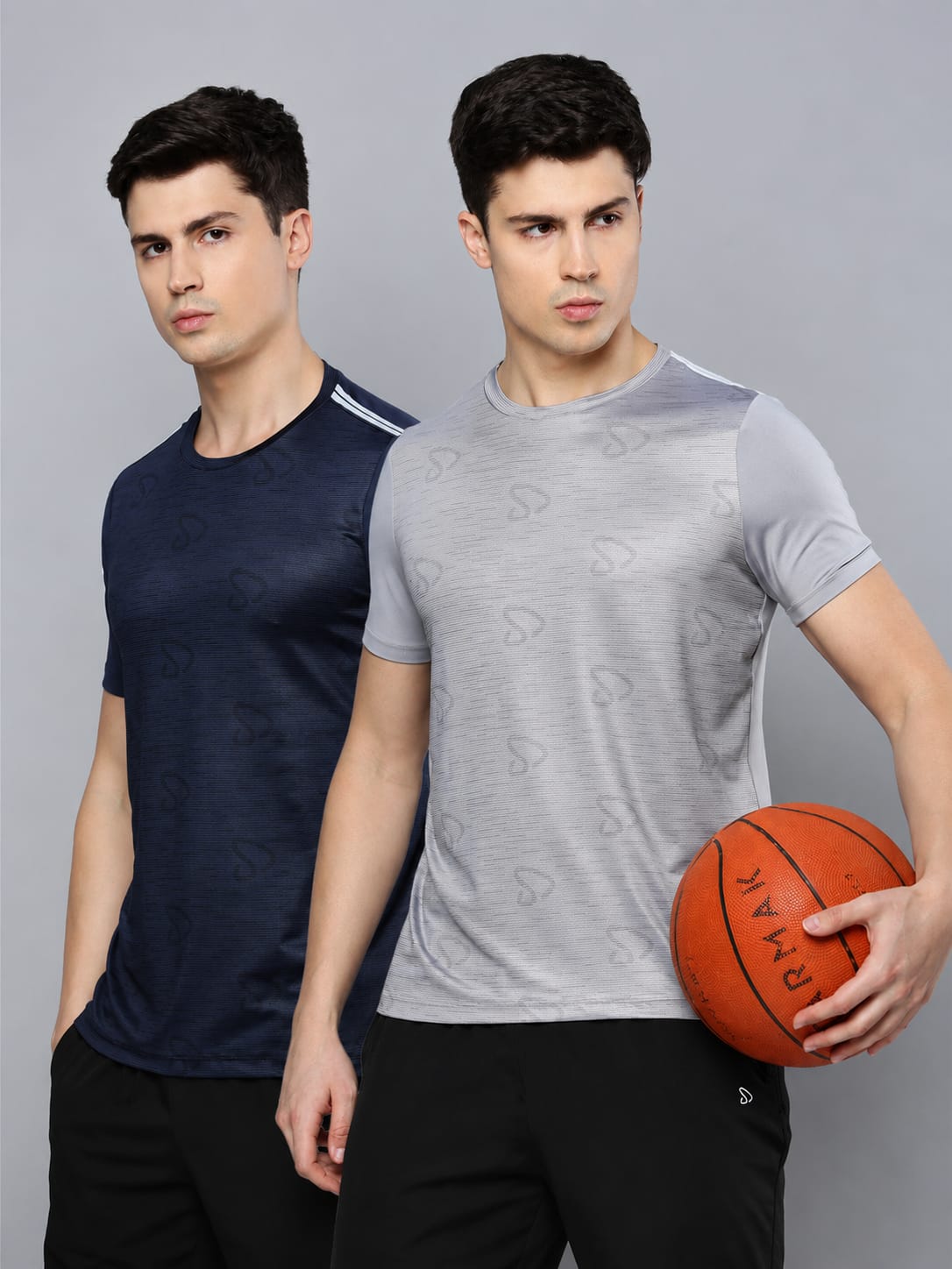 Combo Instacool Printed Round Neck Tee