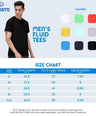Sporto Men's Round Neck Cotton Tee Pack of - 3 (Navy + Ocean + White)